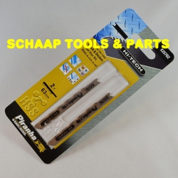 Decoupeerzaagblad Black & Decker U-aansluiting metaal 63mm grof Hi-Tech per 2 verpakt | X25762